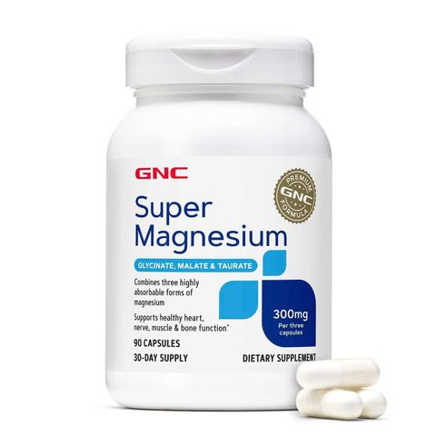 Viên Uống Bổ Sung Magie GNC Super Magnesium 300mg – 90 Viên
