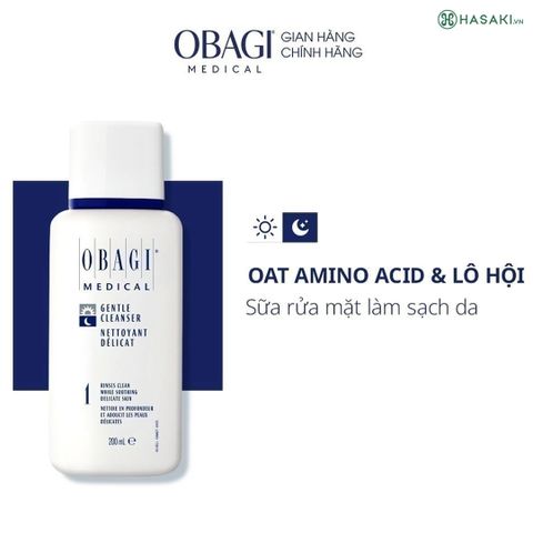 Sữa Rửa Mặt Tạo Bọt Cho Da Thường Đến Da Dầu Obagi Nu-Derm 60ml