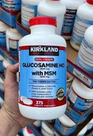 Viên uống hỗ trợ xương khớp Kirkland Signature |375 viên| Giảm đau/Giảm viêm & Tái tạo sụn khớp [S/P Chuẩn Mỹ]