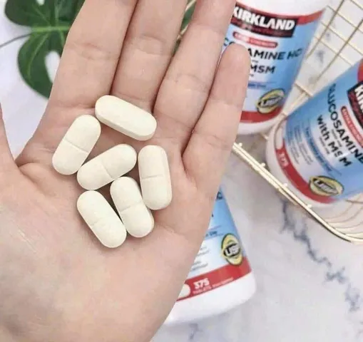 Viên uống hỗ trợ xương khớp Kirkland Signature |375 viên| Giảm đau/Giảm viêm & Tái tạo sụn khớp [S/P Chuẩn Mỹ]