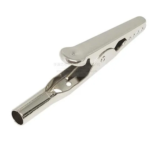 10 cái kẹp cá sấu 10A kẹp đơn 027 đầu nối lớn giắc cắm 4mm