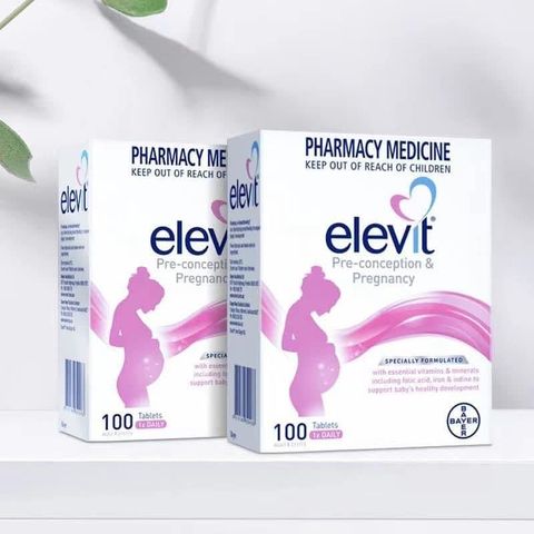 Vitamin Tổng Hợp Dành Cho Bà Bầu Elevit Úc 100 Viên