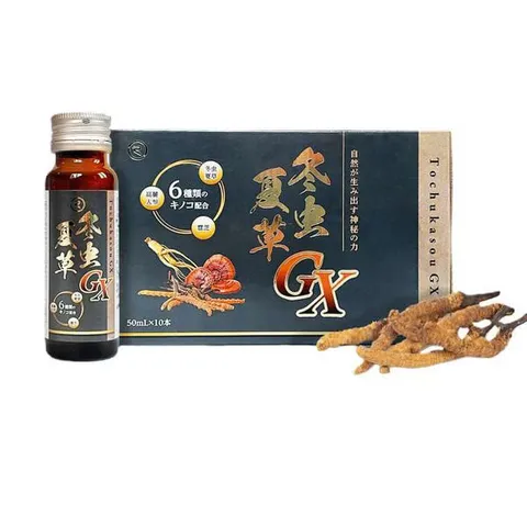 Nước uống đông trùng hạ thảo Tochukasou GX Reiperfect Drink 10 lọ x 50ml