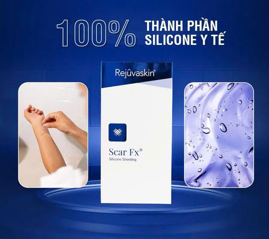 (Mỹ) Gel Làm Mờ Sẹo Rejuvaskin & Miếng Dán Sẹo Silicone Chính Hãng Hỗ Trợ Cải Thiện Sẹo Sau Phẫu Thuật, Sẹo Sau Chấn Thương, Sẹo Lồi
