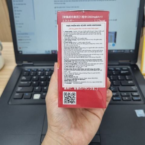 (DATE 2029) Viên Uống KenToushi Ribeto 180 Viên Chính Hãng Nhật Bản