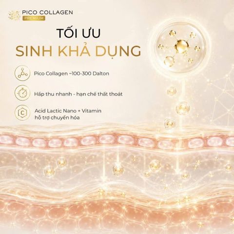 PICO COLLAGEN PREMIUM 150 Viên Nhật Bản – Bổ Sung Collagen Hỗ Trợ Da Săn Chắc, Căng Mịn