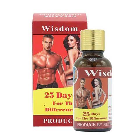 Loại Tốt Cao Cấp Viên Uống Wisdom Weight Tăng Cân Hiệu Quả - Sự Tốt Cho Người Gầy Ốm - Hộp 25 Viên Nutra Manufacturing Indonesia Đẳng Cấp Hàng Tuyển Cao Cấp