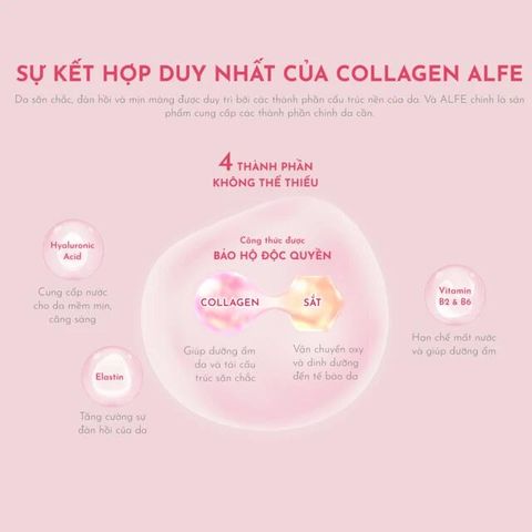 Nước uống bổ sung collagen Alfe Beauty Conc Taisho (10 chai x 50ml)