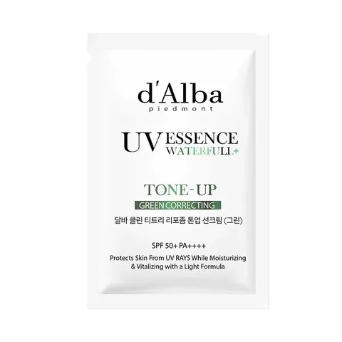 [Mini Gói 3ml]  - Sample Kem Chống Nắng d'Alba ToneUp (dalba) - Xanh Lá