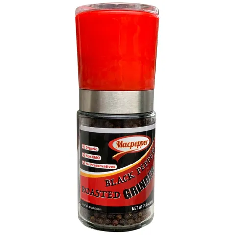 MACPEPPER Tiêu rang chín kèm cối xay dùng cho gia đình.