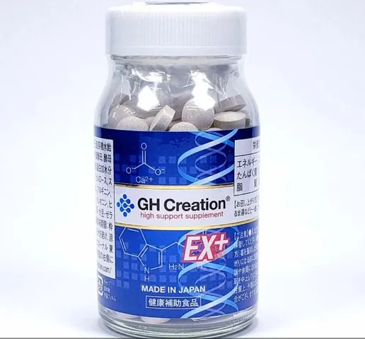 Viên Uống Tăng Chiều Cao GH Creation Ex+ Chính Hãng Nhật Bản - Hỗ Trợ Phát Triển Chiều Cao Cho Trẻ Em và Thanh Thiếu Niên