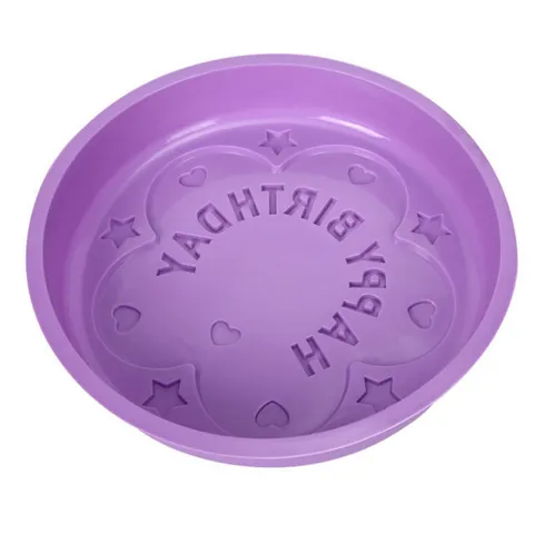 Khuôn silicone làm bánh, rau câu Happy Birthday - Loại 28 cm – Mã 1012
