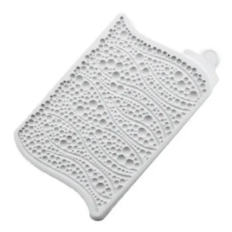 Khuôn silicon làm viền rau câu, fondant hình chuỗi ngọc - Mã số 1294