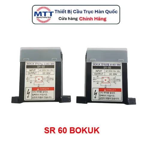 Diot thắng từ cầu trục - Diot chỉnh lưu phanh động cơ - Bộ chỉnh lưu SR 60 thương hiệu BOKUK - AC 220V - DC 99V