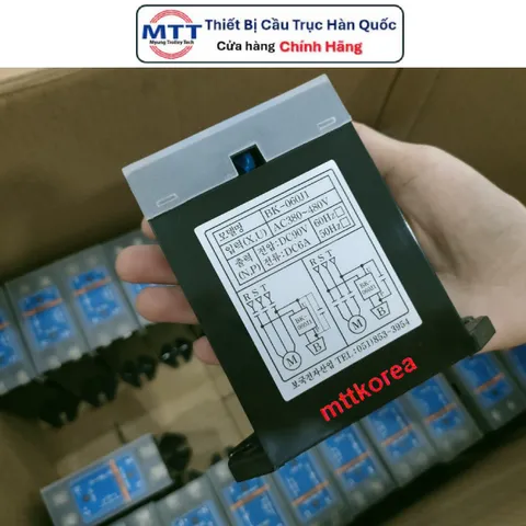 Bộ chỉnh lưu cầu trục BK-06J1 AC 380V/480V - DC 90V - Tần số 50Hz-60Hz - Cường độ mở phanh 6A - Diot thắng từ cầu trục