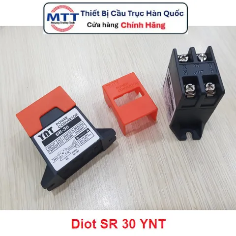 Diot chỉnh lưu SR 30 YNT - Diot chỉnh lưu cầu trục - AC 200/220V - DC 90/99V - Tần số 50/60Hz - Cường độ 3A(Max)