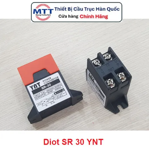 Diot chỉnh lưu SR 30 YNT - Diot chỉnh lưu cầu trục - AC 200/220V - DC 90/99V - Tần số 50/60Hz - Cường độ 3A(Max)