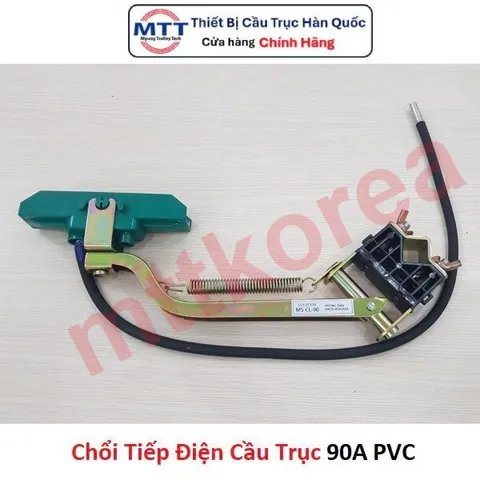 Tay lấy điện cầu trục 90A PVC thương hiệu MYUNG SHIN xuất xứ Hàn Quốc dùng cho ray điện an toàn cầu trục 90A 1P 3P 4P 6P