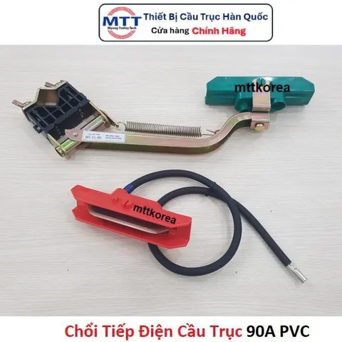 Tay lấy điện cầu trục 90A PVC thương hiệu MYUNG SHIN xuất xứ Hàn Quốc dùng cho ray điện an toàn cầu trục 90A 1P 3P 4P 6P