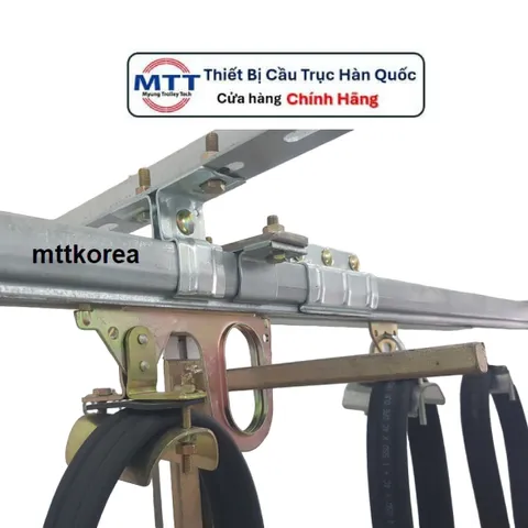 Con lăn dẫn đầu cáp ray C cầu trục (MS-LC1-01) thương hiệu MYUNG SHIN (Hàn Quốc) - Con lăn dẫn cáp điện dẹt cầu trục