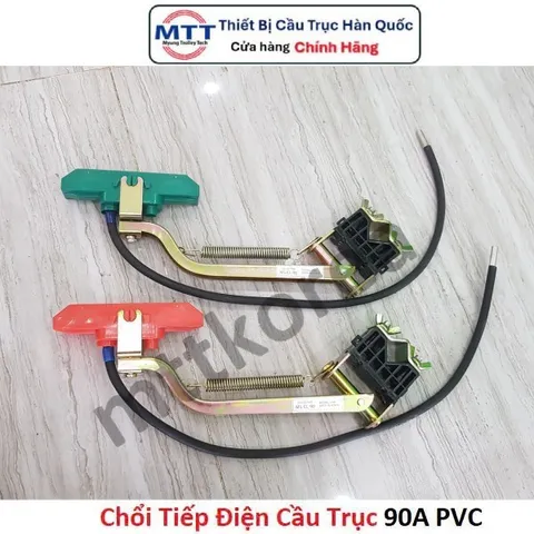 Tay lấy điện cầu trục 90A PVC thương hiệu MYUNG SHIN xuất xứ Hàn Quốc dùng cho ray điện an toàn cầu trục 90A 1P 3P 4P 6P