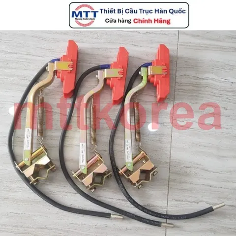 Tay lấy điện cầu trục 200A thương hiệu MYUNGSHIN - Phụ kiện cầu trục dùng trong hệ thống điện an toàn cầu trục 1P 3P 4P