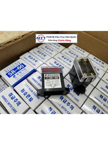 Diot chỉnh lưu cầu trục SR 60 thương hiệu BOCHANG AC 200/220V DC 90/99V Tần số 50/60Hz Cường độ mở phanh 6/6.6A