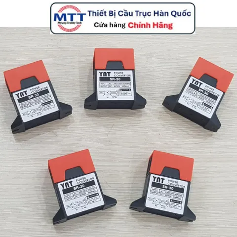 Diot chỉnh lưu cầu trục SR 30 YNT Input 200/220V Output 90/99V Tần số 50/60Hz Cường độ mở phanh 3A (Max)