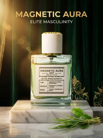Nước Hoa Nam MAGNETIC AURA EDP – Hương Thơm Nam Tính, Lưu Hương Lâu