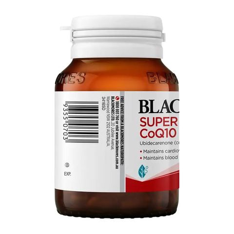 Blackmores Super Strength CoQ10 300mg - Giúp duy trì sức khỏe tim 30 viên sản xuất Úc