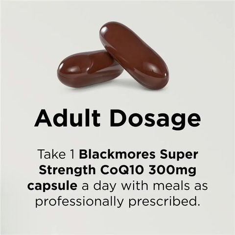 Blackmores Super Strength CoQ10 300mg - Giúp duy trì sức khỏe tim 30 viên sản xuất Úc