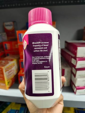 Bột táo bón MiraLAX 17.9 OZ (510g)