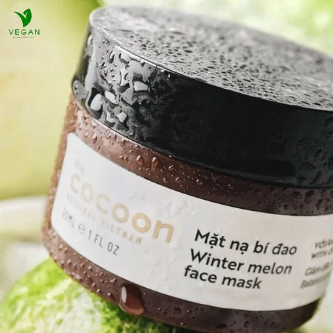 Mặt nạ bí đao the cocoon 30ml da dầu và mụn ẩn