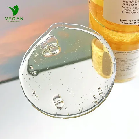 Gel rửa mặt hoa hồng cocoon 140ml (rose cleanser) - VEGAN - Mỹ phẩm thuần chay