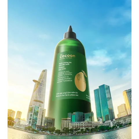 BIGSIZE - CẢI TIẾN MỚI - Nước dưỡng tóc tinh dầu bưởi Pomelo Cocoon 310ml