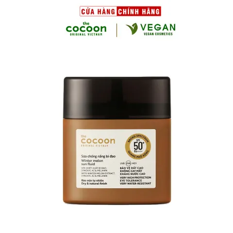 BIGSIZE - Sữa kem chống nắng bí đao Cocoon 50ml quang phổ rộng, bảo vệ rất cao SPF 50+, PA+, UVA