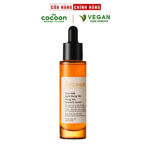 Tinh chất nghệ Hưng Yên C10 (serum) Cocoon 30ml sáng da chuyên sâu & mờ vết thâm - VEGAN mỹ phẩm thuần chay