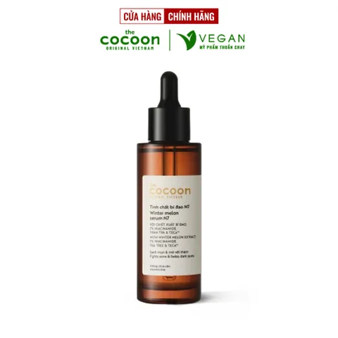 Serum tinh chất bí đao cocoon 70ml sạch mụn - VEGAN - Mỹ phẩm thuần chay