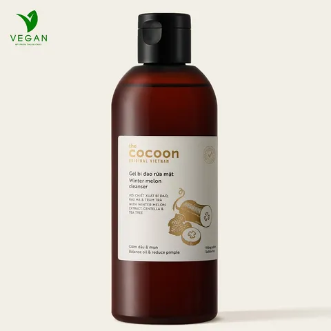Gel bí đao rửa mặt cocoon 310ml thuần chay