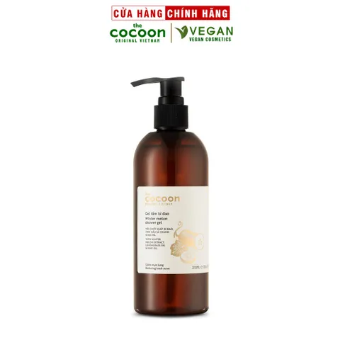 Gel tắm bí đao Cocoon 310ml (winter melon shower gel) - VEGAN - Mỹ phẩm thuần chay