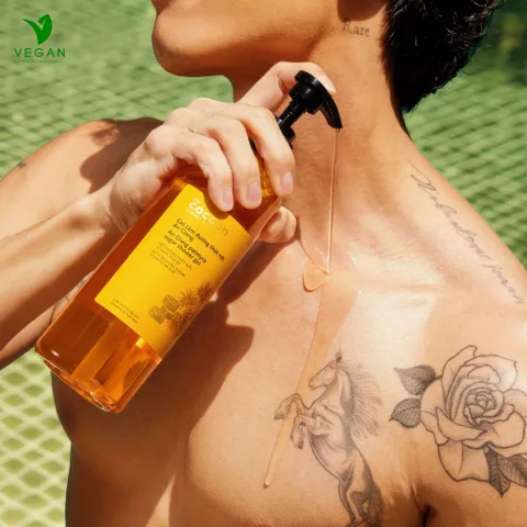 Gel tắm đường thốt nốt An Giang Cocoon 500ml - Vegan Mỹ phẩm thuần chay