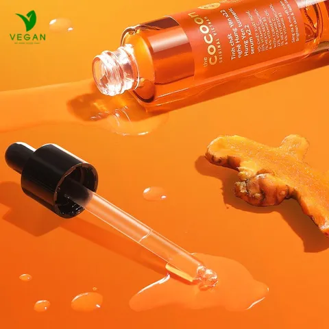 C22 Serum tinh chất nghệ Hưng Yên Cocoon với 22% VTM C 30ml VEGAN Mỹ phẩm Thuần chay
