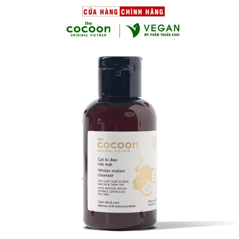 Gel bí đao rửa mặt Cocoon (Winter melon cleanser) 140ml