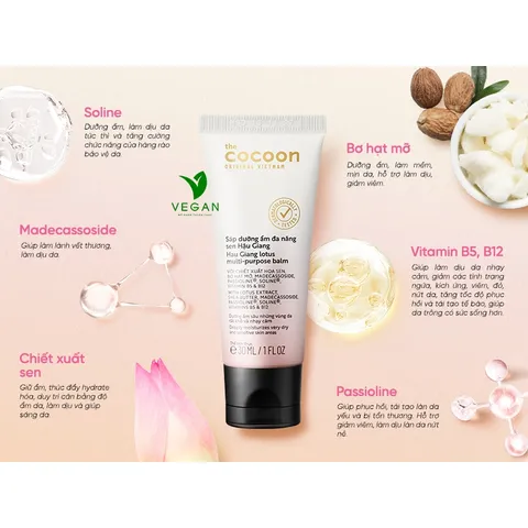Sáp dưỡng ẩm đa năng sen Hậu Giang phiên bản giới hạn 