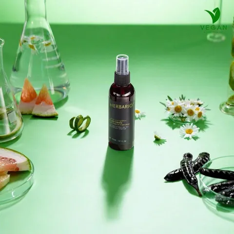 [SVIP] - Nước xịt dưỡng tóc Vỏ Bưởi và Bồ Kết Herbario 100ml (pomelo peel & gleditsia) VEGAN - thuần chay