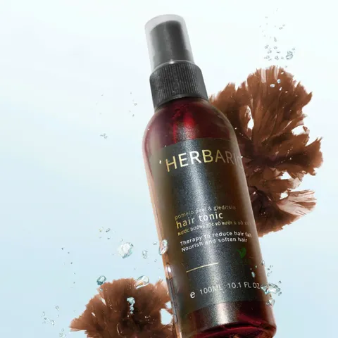 [SVIP] - Nước xịt dưỡng tóc Vỏ Bưởi và Bồ Kết Herbario 100ml (pomelo peel & gleditsia) VEGAN - thuần chay