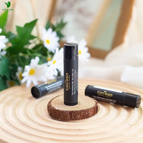 Son dưỡng môi dầu dừa bến tre the Cocoon Việt Nam 5g VEGAN - Mỹ phẩm thuần chay