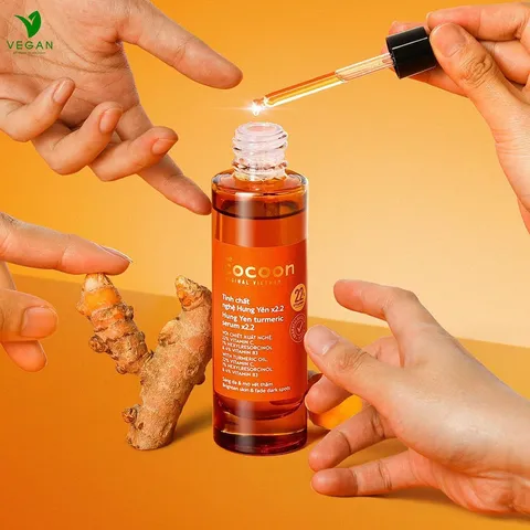 Tinh chất nghệ Hưng Yên C22 Cocoon (serum) 22% vitamin C sáng da, mờ thâm  30ml