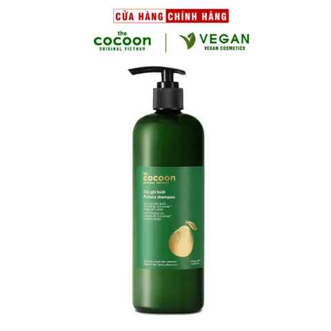 Dầu gội bưởi Pomelo Cocoon Bigsize -  giúp giảm gãy rụng và làm mềm tóc 500ml