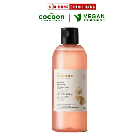 Toner nước cân bằng da SEN Hậu Giang cocoon 310ml - VEGAN - Mỹ phẩm thuần chay